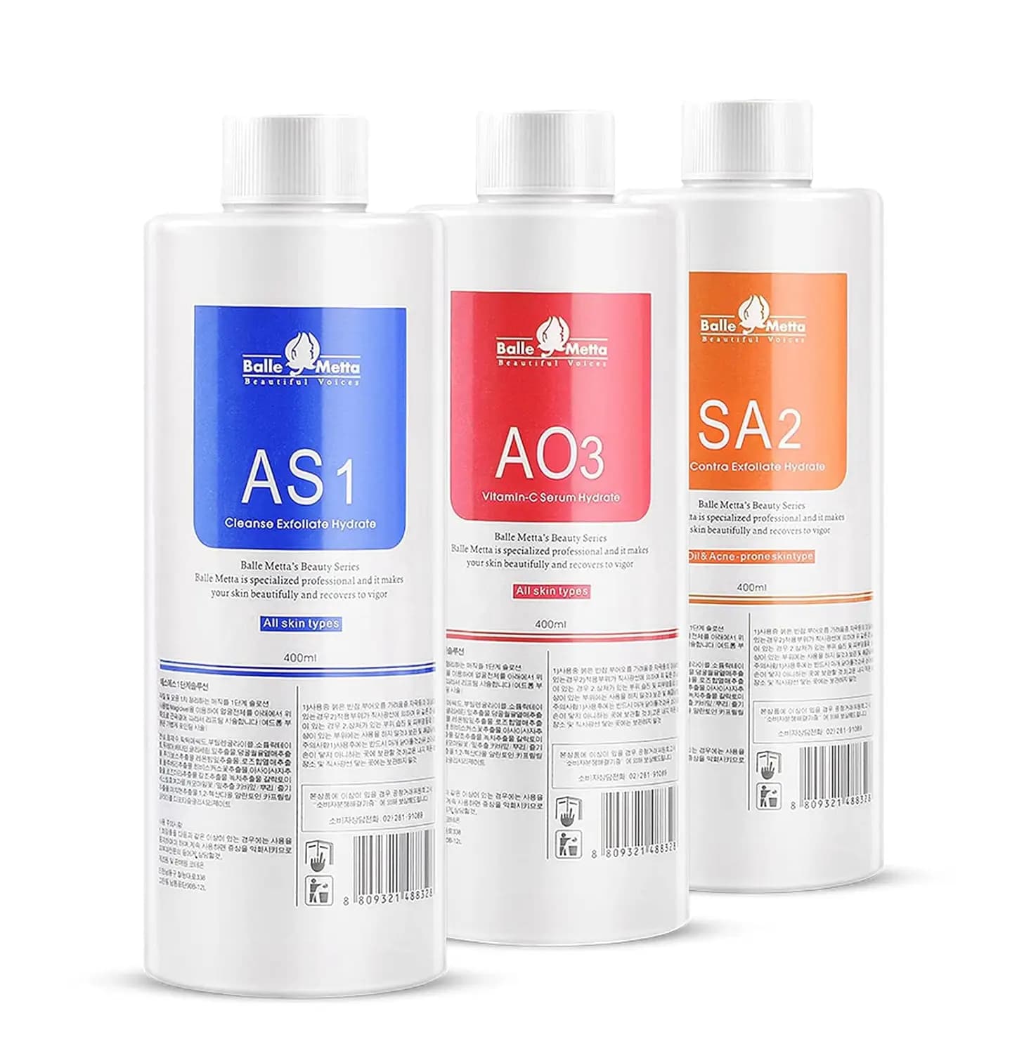 Hydrafacial Machine Solution - Aqua Peeling Serum Cleanser 400m