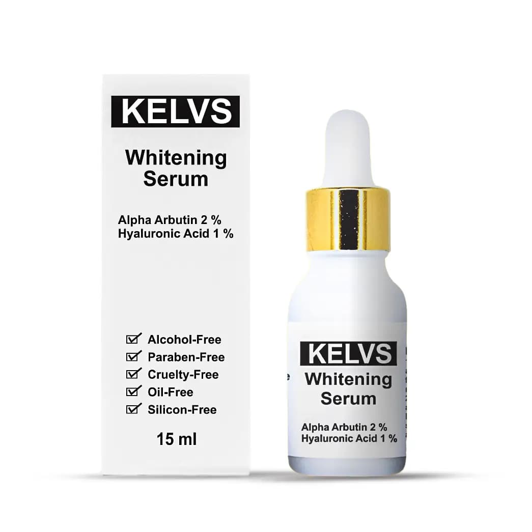 KELVS Alpha Arbutin 2% Hyaluronic Acid 1% Serum